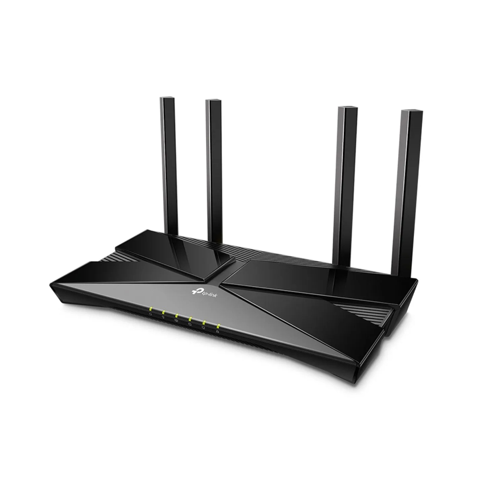 Router TP-Link AX3000 Wifi 6, inalámbrico, doble banda, 574 Mbps en 2.4Ghz y 2402 Mbps en 5Ghz, 4 antenas, Cpu dobre núcleo