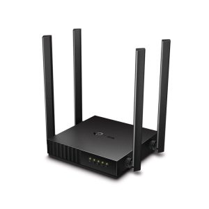 Router TP-Link Ac 1200 Archer C50 inalámbrico, doble banda, 300mbps y 867mbps, 4 puertos LAN, 4 antenas 5dBi