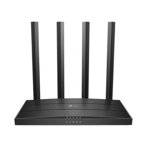 Router TP-Link Archer C80 inalámbrico, doble banda, 1300 mps 5GHz + 600 mps 2.4GHz, 4 puertos LAN, 4 antenas